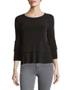 Gravitas Anne Three-quarter Sleeve Top
