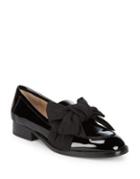 Botkier New York Violet Patent Leather Bow Loafers