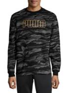 Puma Camouflage Logo Long-sleeve Top