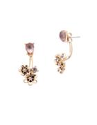 Lonna & Lilly Floral Floater Earrings