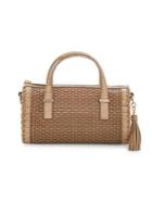 Brahmin Dandridge Claire Barrel Crossbody Bag