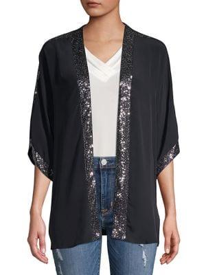 Dorothy Perkins Sequin-trimmed Cover-up