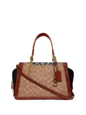 Coach Dreamer Logo Satchel