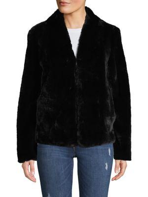 Premise Faux Fur Zip-front Coat