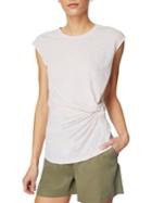 Habitual Cap Sleeve Twist Tee