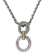 Effy Balissima 18k Yellow Gold And Sterling Silver Pendant Necklace With Diamond Accents