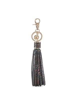 Brahmin Leather Tassel Charm
