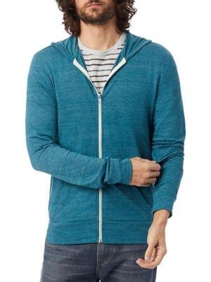 Alternative Long-sleeve Full-zip Hoodie