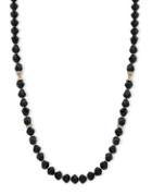 Anne Klein Crystal Faceted Bead Single Strand Necklace