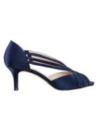 Nina Novita Cross-strap Rhinestone Pumps
