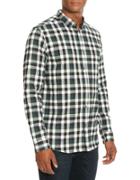 Kenneth Cole New York Long Sleeve Flannel Woven Shirt