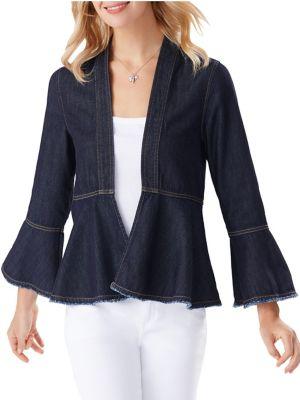 Tommy Bahama Devin Open-front Denim Jacket