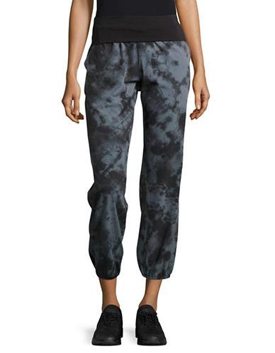 Betsey Johnson Printed Slim-fit Cropped Pants