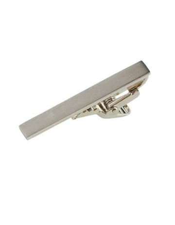 The Tie Bar Brushed Straight Tie Bar