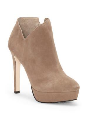 Jessica Simpson Rivera Suede Platform Booties