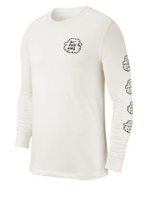 Nike Dri-fit Long-sleeve Running T-shirt
