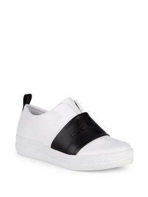 Karl Lagerfeld Paris Asha Leather Sneakers