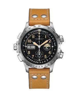 Hamilton Khaki Aviation Leather Watch