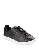 Karl Lagerfeld Paris Emma Leather Lace-up Sneakers