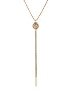 Lucky Brand Baltic Wonders Rock Crystal Chain Y-necklace