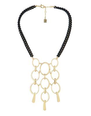 Laundry By Shelli Segal Link Bib Necklace