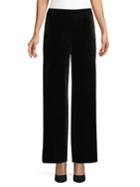 Design Lab Wide-leg Velvet Pants