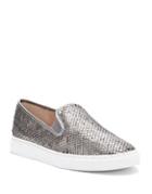 Vince Camuto Becker Leather Slip-on Sneakers