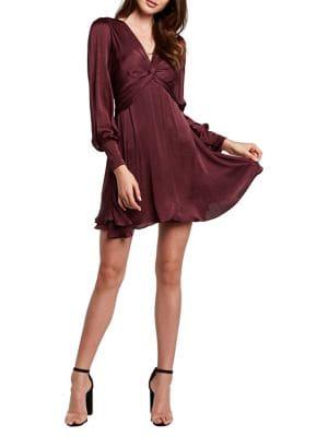 Bardot Claire Twist A-line Dress