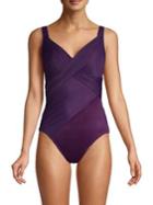 Miraclesuit New Revelations Revele Solid Knotted-front One-piece