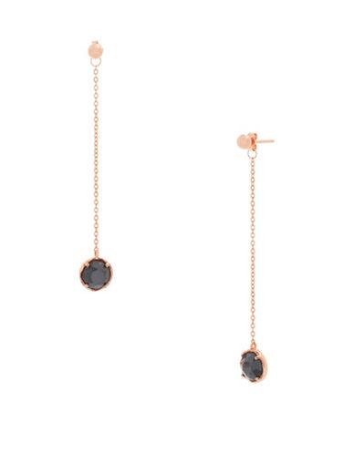 Lord & Taylor 18k Rose Gold-plated Sterling Silver Drop Earrings