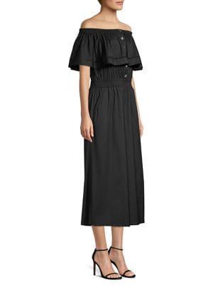 Donna Karan Off-the-shoulder Jumpsuit