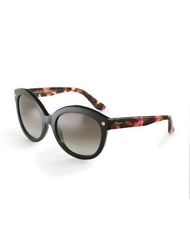 Salvatore Ferragamo Oversized Tortoise Shell Sunglasses