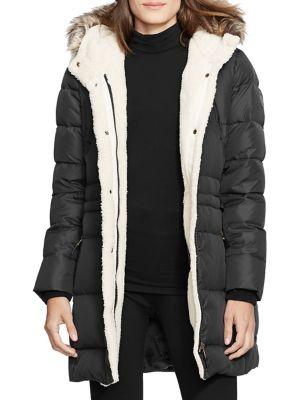 Lauren Ralph Lauren Faux-fur Quilted Down Parka