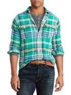 Polo Ralph Lauren Classic-fit Twill Plaid Button-down Shirt