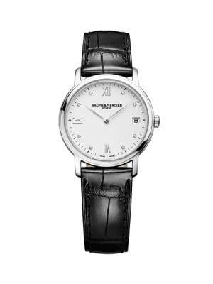 Baume & Mercier Classima Leather Watch