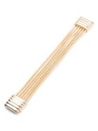 Trina By Trina Turk Retro Metals Multi-row Snake Chain Bracelet