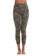 Spanx Cropped Look At Me Now Camo Shaping Leggings
