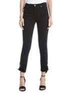 Karen Kane Cropped Tie-hem Jeans