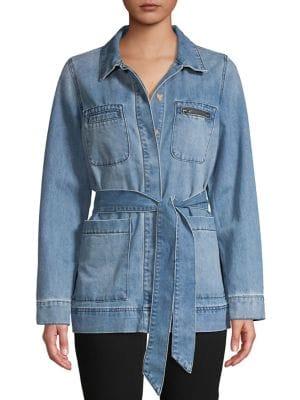 Vero Moda Belted Jean Jacket