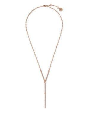 Vince Camuto Rose Goldtone Y-necklace