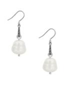 Lucky Brand Under The Influence Pearl And Crystal Drop Earrings