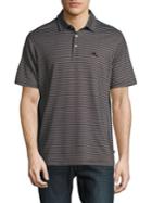 Tommy Bahama Striped Cotton-blend Polo