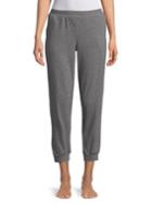 Lord & Taylor Plus Cropped Jogger Pants