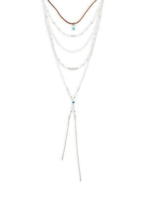 Design Lab Layered Beaded Necklace
