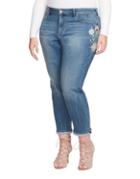 Jessica Simpson Plus Mika Embroidered Jeans