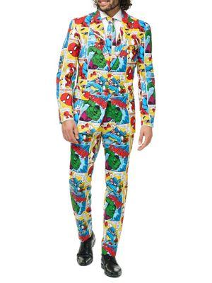 Opposuits Marvel Comics Three Piece Suit Set