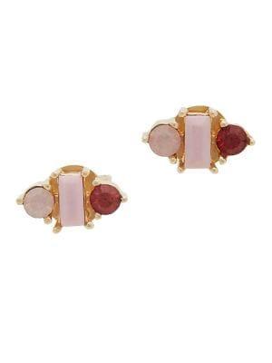 Sole Society Multi-stone Stud Earrings