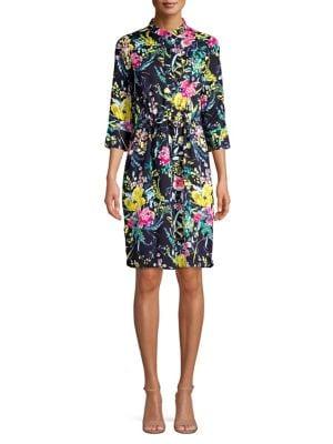 Vero Moda Vita Floral High-neck Dress