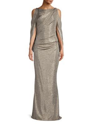 Talbot Runhof Baylee Split-back Dress