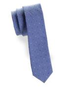 Penguin Micro Checked Cotton Tie
